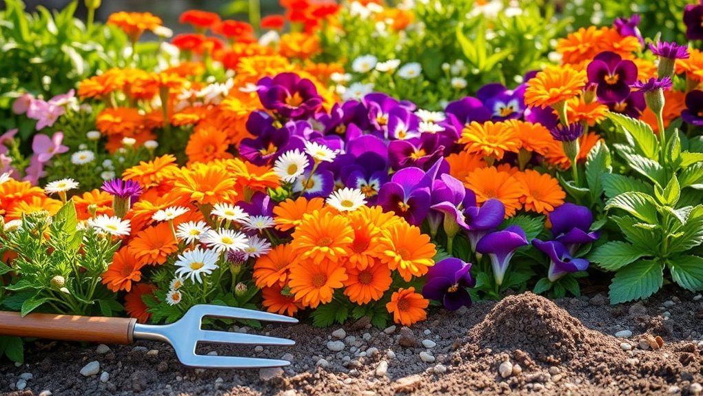 How to Grow a Stunning Flower Bed Without Spending Much