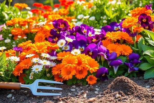 How to Grow a Stunning Flower Bed Without Spending Much